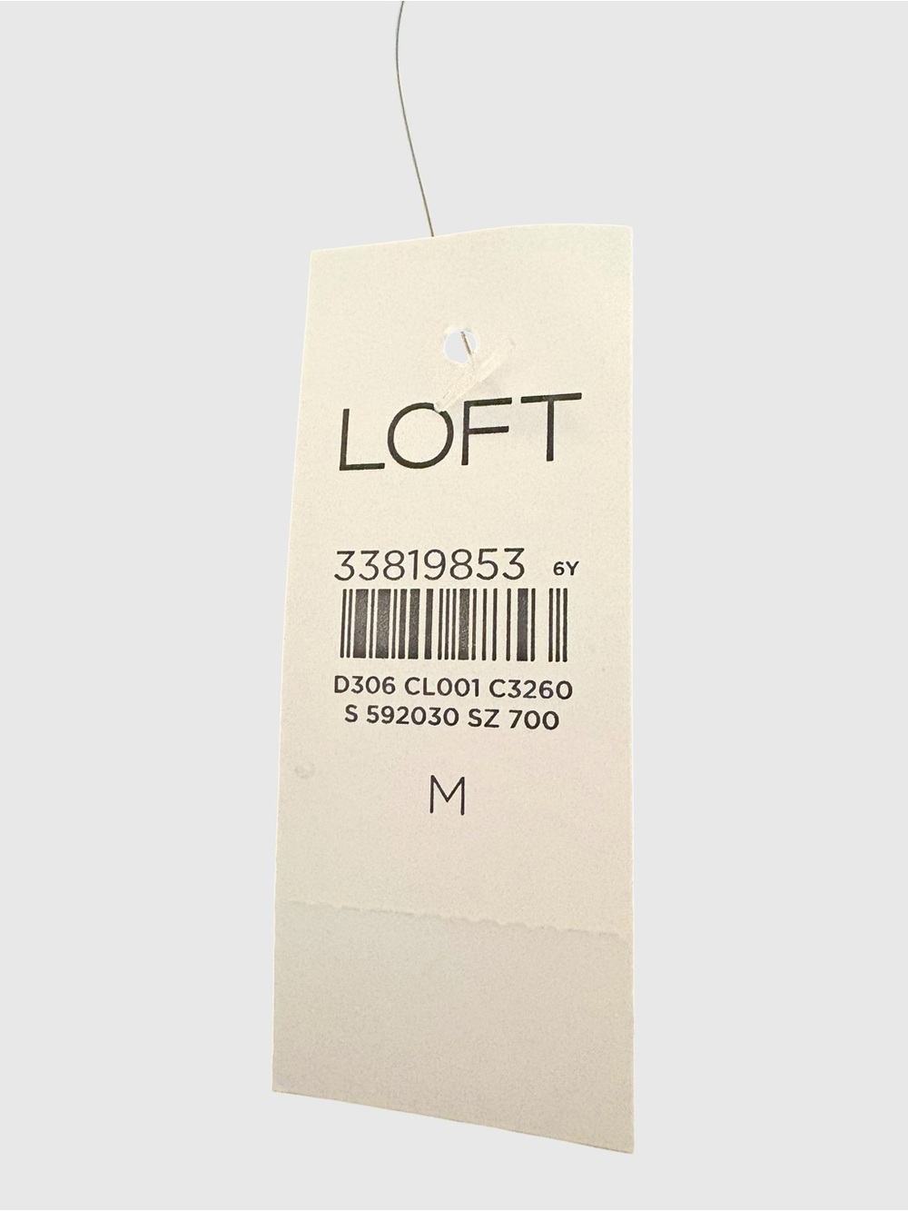LOFT Navy Ribbed V-Neck Button Cardigan - Picture 8 of 9